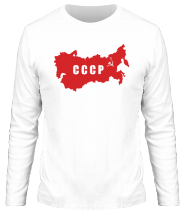 Мужская футболка длинный рукав СССР