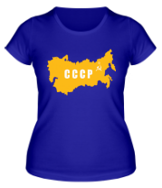 Женская футболка СССР фото