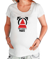 Футболка для беременных 30STM (Thirty Seconds To Mars) фото