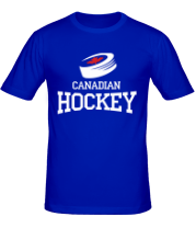 Мужская футболка Canadian hockey фото