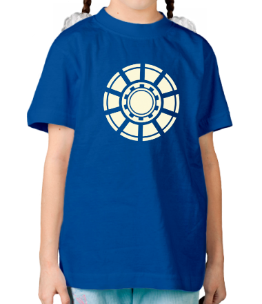 Детская футболка Реактор железного человека