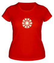 Женская футболка Реактор железного человека фото