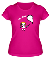 Женская футболка Счастливы вместе парная (парная) фото