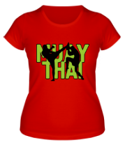 Женская футболка Муай тай (Muay Thai). фото