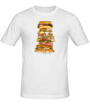Мужская футболка Мегабургер фото