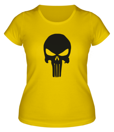 Женская футболка Punisher