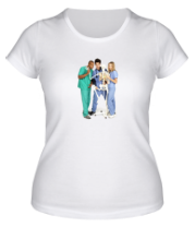 Женская футболка Клиника фото
