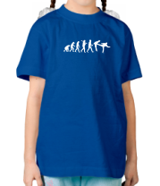 Детская футболка Удар по эволюции фото