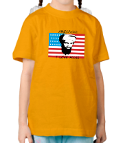 Детская футболка America! I love you!