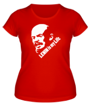 Женская футболка Lenin is my life фото