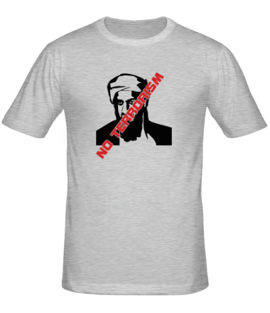 Мужская футболка No terrorism