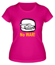 Женская футболка No War фото