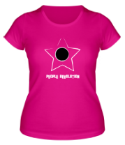 Женская футболка People revolution фото