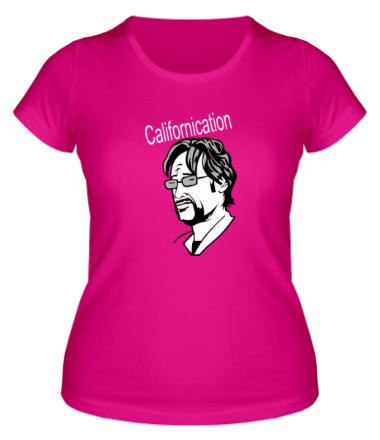 Женская футболка Californication. Hank Moody