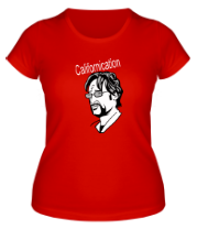 Женская футболка Californication. Hank Moody фото