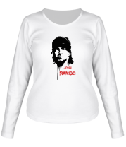 Женская футболка длинный рукав John Rambo фото