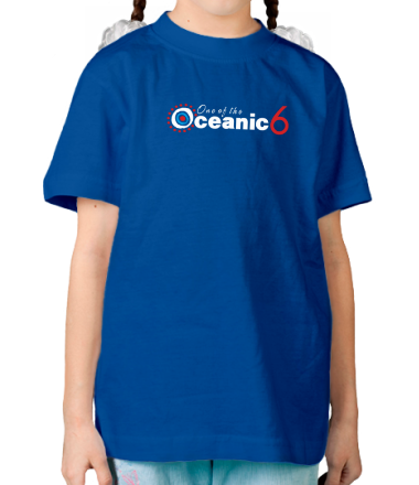 Детская футболка Lost. One of the Oceanic 6
