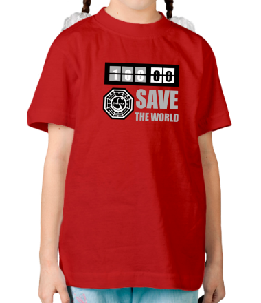 Детская футболка Save the world