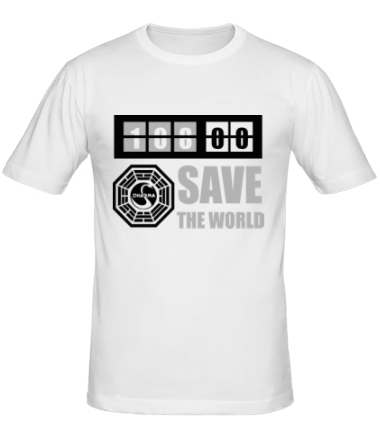 Мужская футболка Save the world