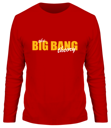 Мужская футболка длинный рукав The Big Bang Theory