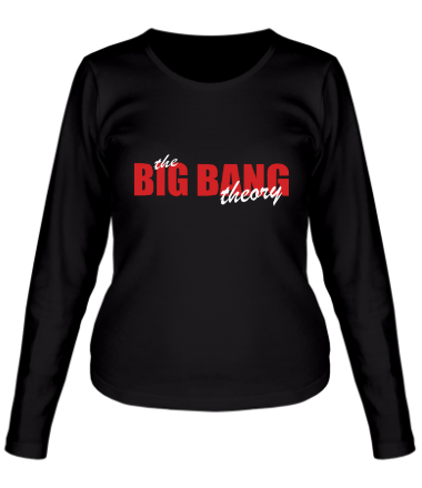 Женская футболка длинный рукав The Big Bang Theory