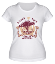 Женская футболка Safari фото