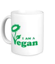 Кружка I am a vegan фото