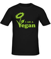 Мужская футболка I am a vegan