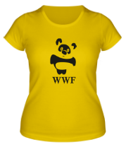 Женская футболка WWF фото