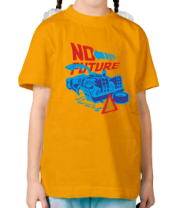 Детская футболка No future фото