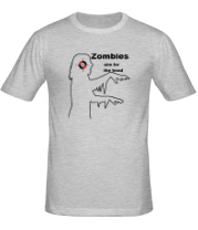Мужская футболка Zombies фото