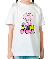 Детская футболка Купи слона фото