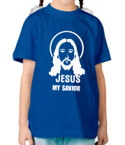 Детская футболка Jesus my savior фото