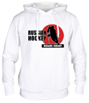 Толстовка худи Russian hockey (Русский хоккей) фото