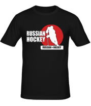 Мужская футболка Russian hockey (Русский хоккей) фото