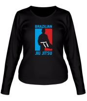 Женская футболка длинный рукав Джиу-джитсу  (Jiu jitsu) фото