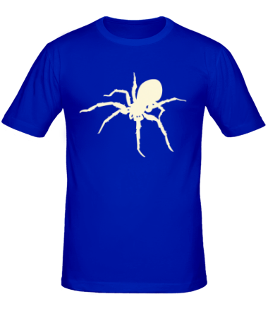 Мужская футболка Паук (spider) glow