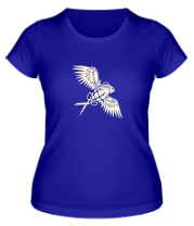 Женская футболка Граната с крыльями glow фото
