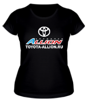 Женская футболка Автоклуб Toyota Allion фото