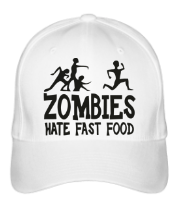 Бейсболка Zombies hate fast food фото