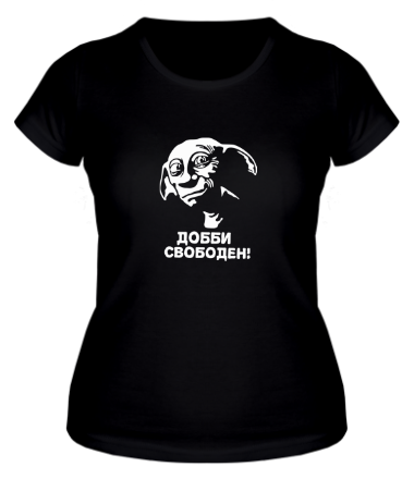 Женская футболка Добби свободен