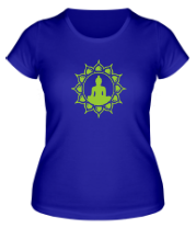 Женская футболка Медитация 