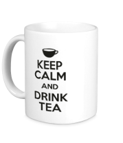 Кружка Keep calm and drink tea фото