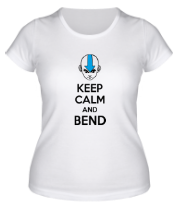 Женская футболка Keep calm and band фото