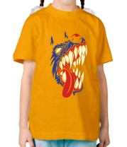 Детская футболка Злая собака (светится) фото