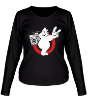 Женская футболка длинный рукав Охотники за привидениями фото