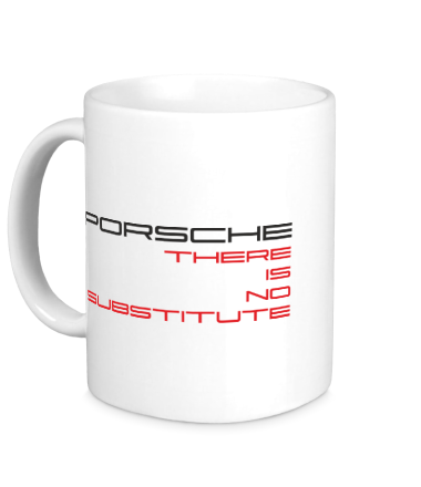 Кружка Porsche - There is no substitute