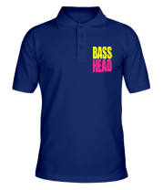 Мужская футболка поло Bass head фото