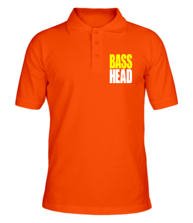 Мужская футболка поло Bass head