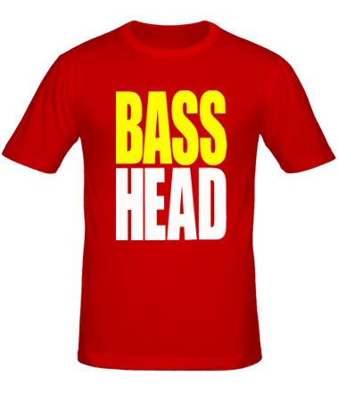 Мужская футболка Bass head